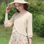 women's V-neck tee - MRSLM