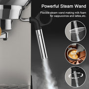 20 bar semi-automatic espresso machine, view 9 - MRSLM