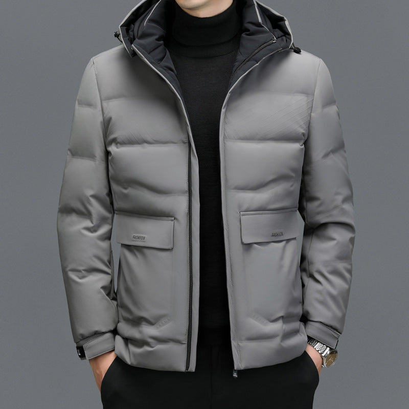 men's thick down jacket, view 3 - MRSLM