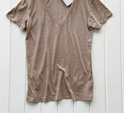 women's deep v t-shirt, view 2 - MRSLM