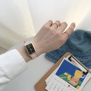 retro square women's watch, view 16 - MRSLM