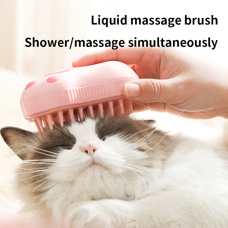 3-in-1 electric pet grooming brush, view 6 - MRSLM