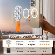 magnetic phone mount with silicone strap, view 6 - MRSLM