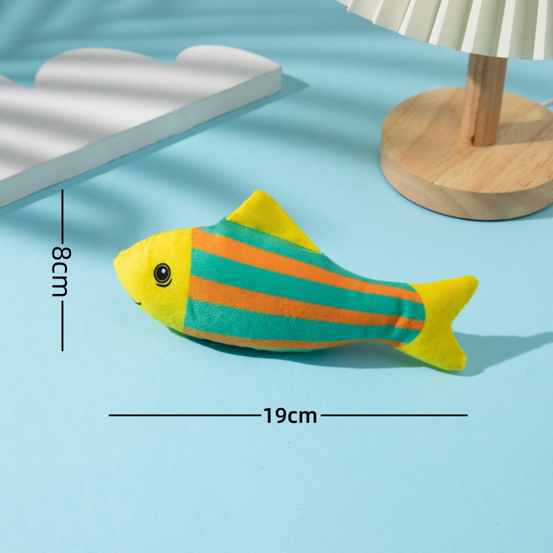 catnip-infused fish toy, view 5 - MRSLM