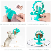 windmill turntable pet puzzle toy, view 9 - MRSLM