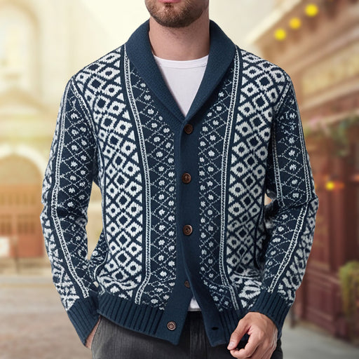 men's vintage sweater coat - MRSLM