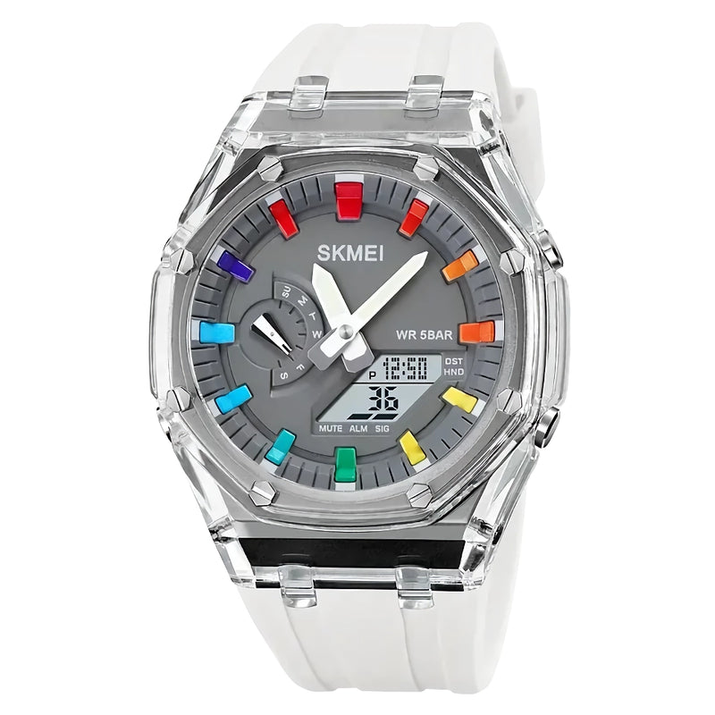 men's LED digital watch, view 4 - MRSLM