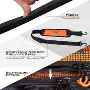 large capacity fishing tackle bag, view 4 - MRSLM