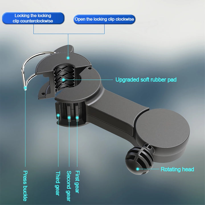 Dual Head Car Seat Cooling Fan