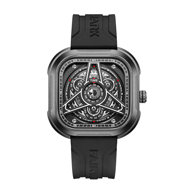 men's luminous quartz watch, view 4 - MRSLM