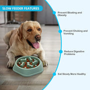 slow feeder dog bowl, view 14 - MRSLM