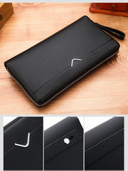 men's business commuter wallet, view 8 - MRSLM