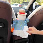 cartoon car trash bin and tissue holder, view 5 - MRSLM