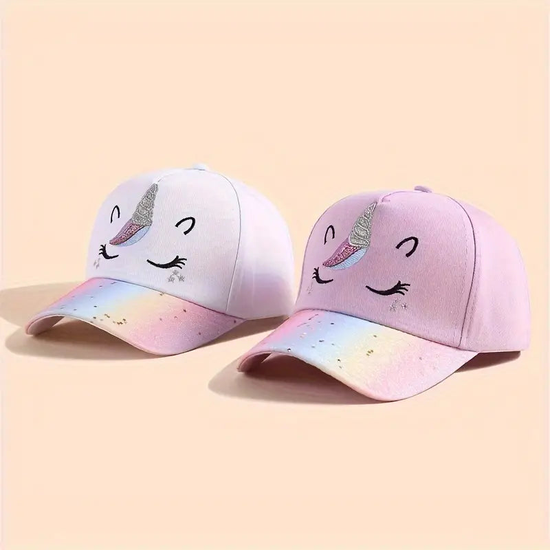 kids unicorn snapback cap, view 6 - MRSLM