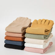 women's cotton toe socks, view 17 - MRSLM