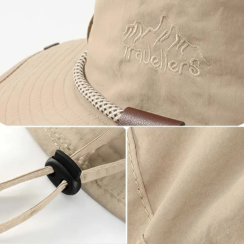 men's waterproof bucket hat, view 12 - MRSLM