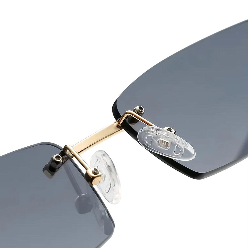 rimless wooden sunglasses, view 13 - MRSLM