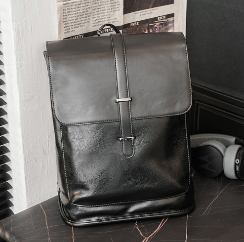 vintage green backpack, view 12 - MRSLM