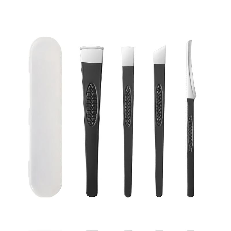stainless steel pedicure tool set, view 3 - MRSLM