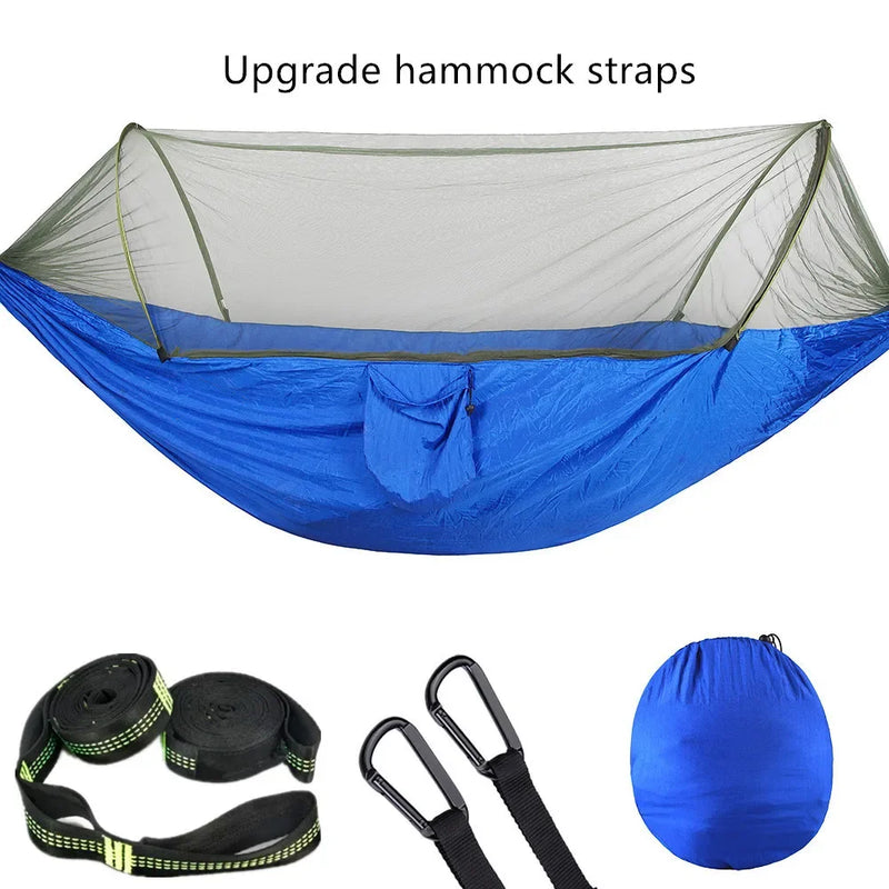 camping hammock with mosquito net, view 4 - MRSLM