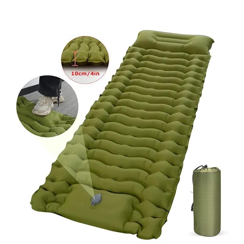 inflatable camping mattress, view 4 - MRSLM