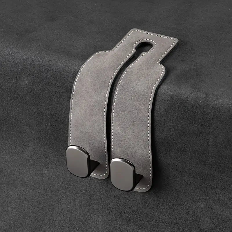 suede double hook car organizer, view 7 - MRSLM