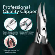 stainless steel nail clippers, view 4 - MRSLM