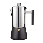 stainless steel stovetop espresso maker, view 2 - MRSLM