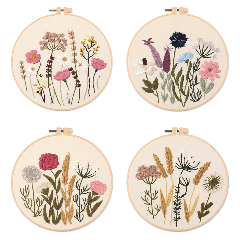 Beginner floral embroidery kit, view 13 - MRSLM