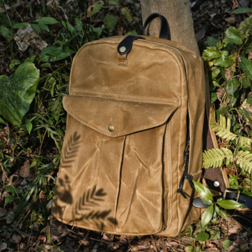 Retro canvas backpack - MRSLM