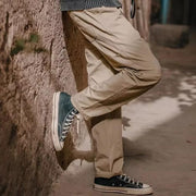loose straight cargo pants for men - MRSLM