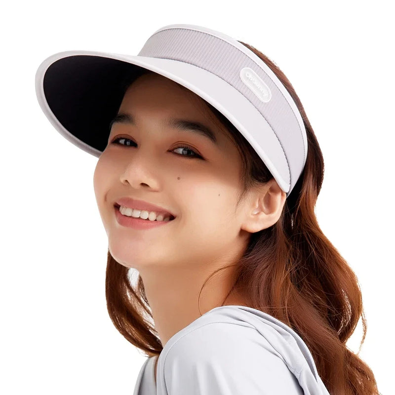 adjustable sun visor bucket hat, view 3 - MRSLM