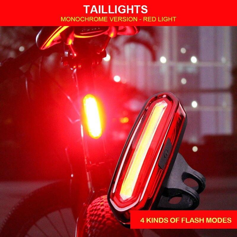 USB bike tail light, view 2 - MRSLM