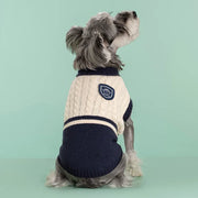 college style winter sweater for dogs, view 5 - MRSLM