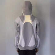 oversized patchwork pullover, view 4 - MRSLM