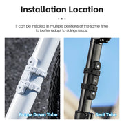 Adjustable bicycle water bottle holder, view 9 - MRSLM