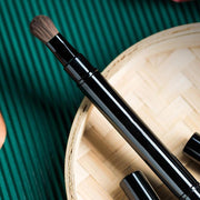 double-ended portable makeup brush - MRSLM