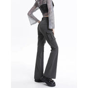 high waist slim cargo jeans, view 5 - MRSLM