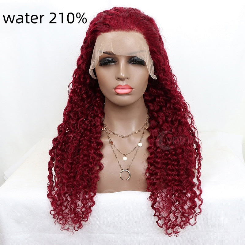 Lace head cap human hair wig, view 6 - MRSLM