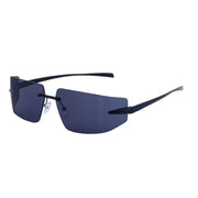 rimless rectangular sunglasses, view 4 - MRSLM