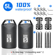 waterproof bike fork bag, view 2 - MRSLM