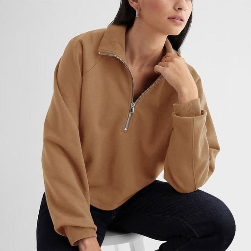fleece zip-up hoodie for women, view 6 - MRSLM