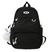 College student's large capacity backpack, view 3 - MRSLM