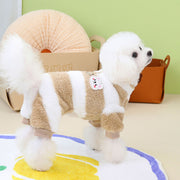 soft fleece pet pajamas, view 8 - MRSLM