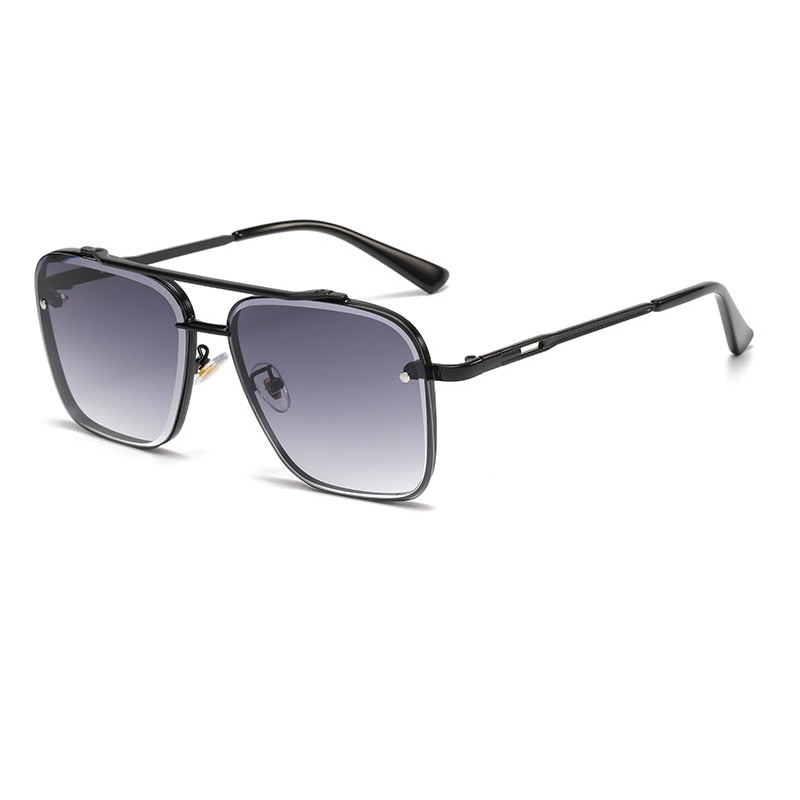men's gradient pilot sunglasses, view 5 - MRSLM