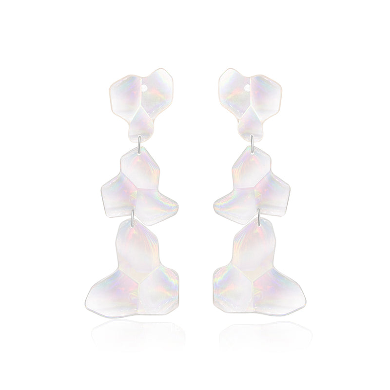 Women's Creative Personalized Laser Exaggerated Drip Earrings