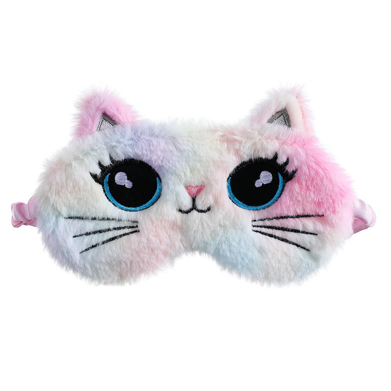 cute plush eye mask for kids, view 3 - MRSLM
