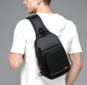men's outdoor chest shoulder bag, view 6 - MRSLM