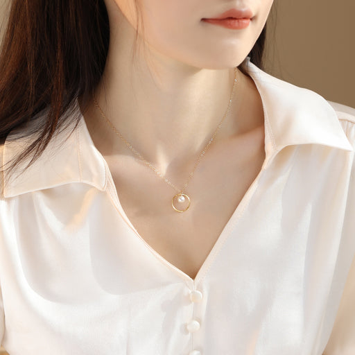 pearl shell necklace - MRSLM