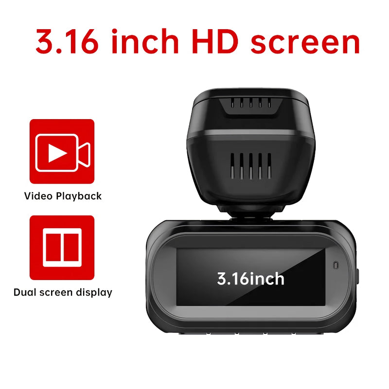 4K UHD dual dash cam, view 5 - MRSLM